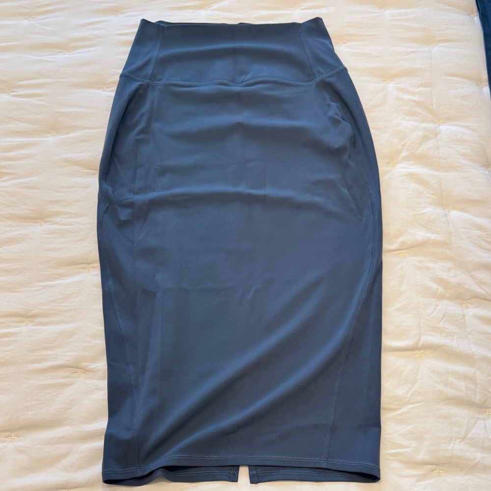Nulu high rise pencil skirt nwot  Blue Women's Skirt